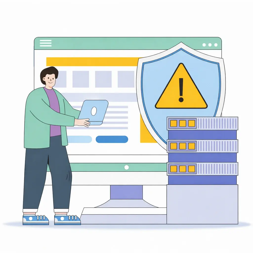 Privacy and data security illustration showing local data processing and no data storage for financial planning tool